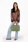SEVYN Vegan Satchel - Grain | Color: Black - variant::black