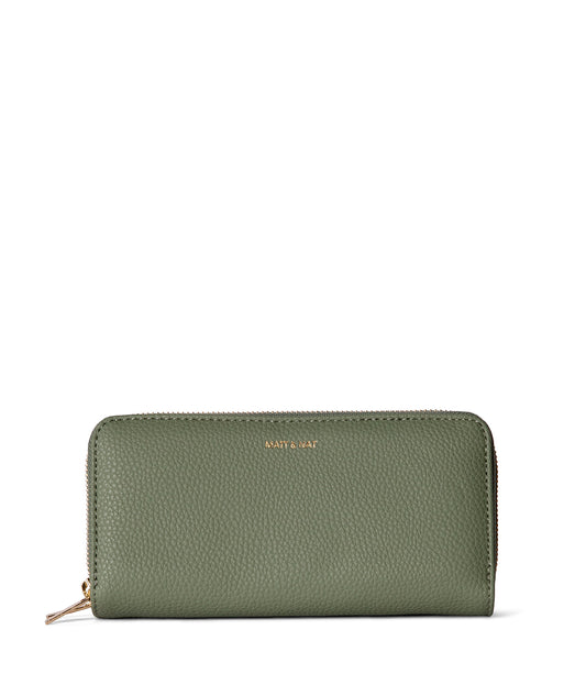 Sublime Vegan Wallet – Grain | Color: olivine - variant::olivine