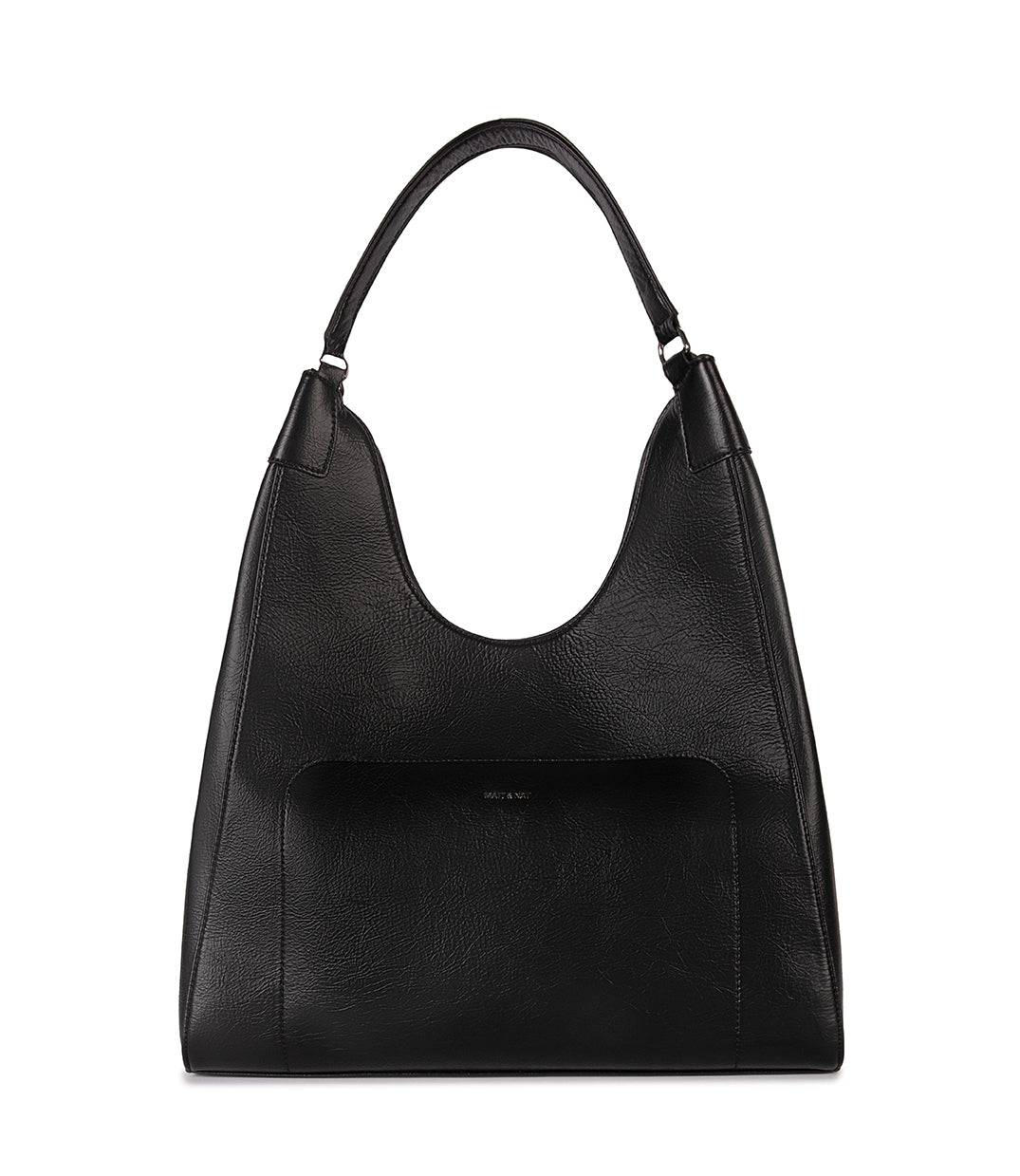 VERMONT Vegan Hobo Bag - Theme | Color: Black - variant::black