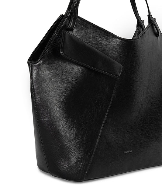 GIANI SM Vegan Tote – Theme | Color: Black - variant::black