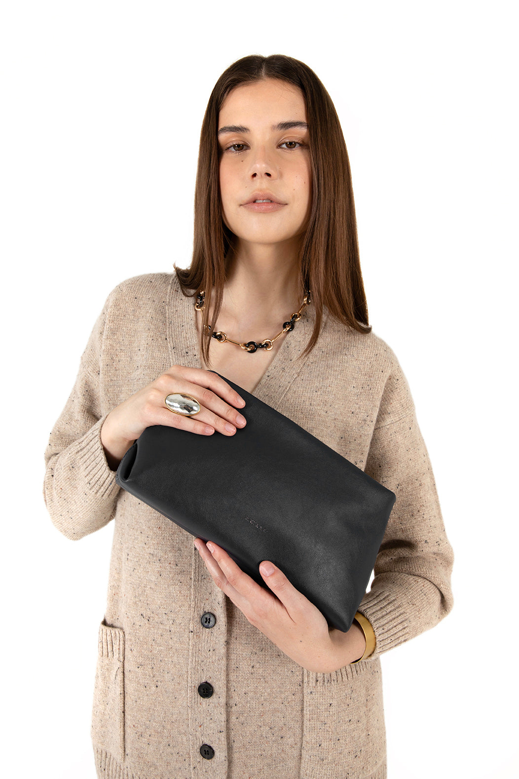 DAKOTA Vegan Clutch – Forum | Color: Black - variant::black