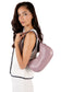 MARI Vegan Shoulder Bag - Theme | Color: Black - variant::black