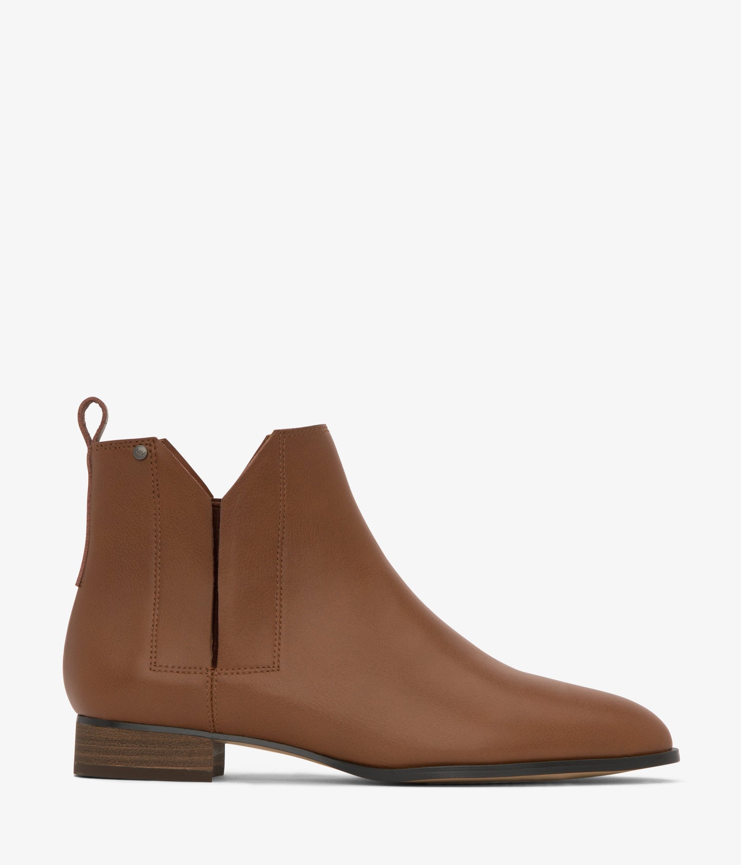 NEWMAN Vegan Chelsea Ankle Boots | Color: Brown - variant::chili