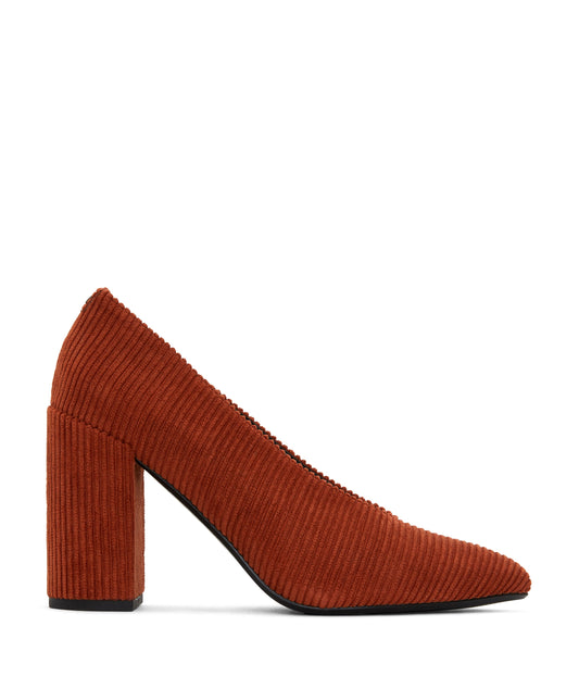 AMARI Vegan High Heels | Color: Orange - variant:orange