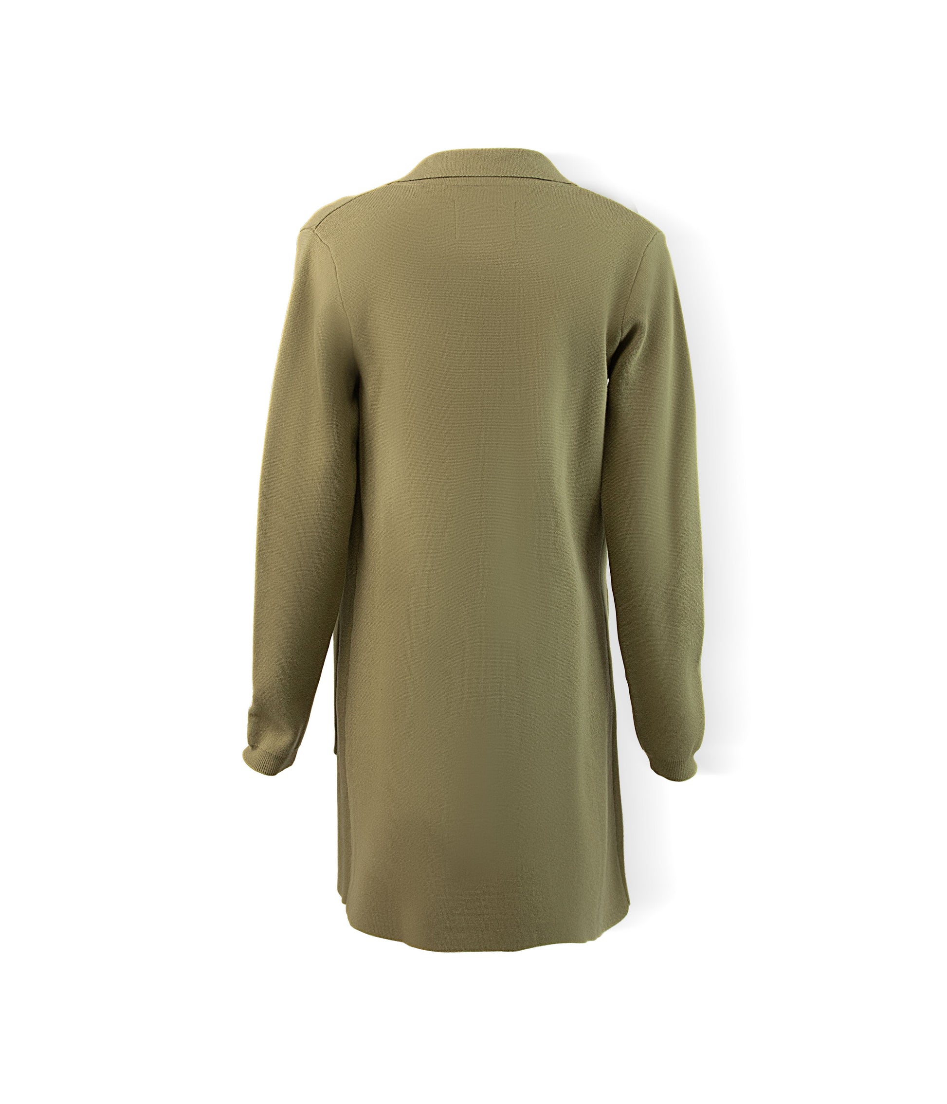 PARKES Women’s Open Front Cardigan | Color: Green - variant::olive